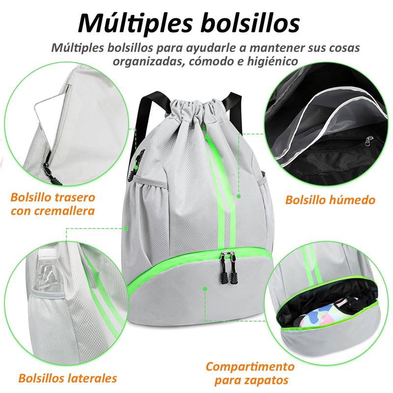 EVERSO Mochila De Baloncesto Bolsa De Equitación