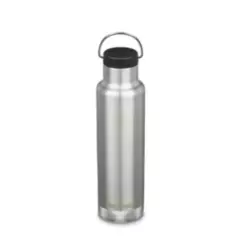 KLEAN KANTEEN - Botella Classic Insulated 592 ML con Tapa Loop - Brushed Stainless