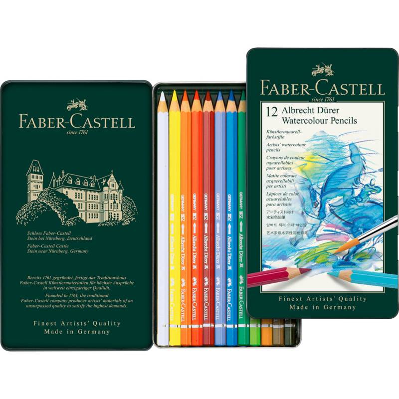 Lapices Acuarelables Durer x60 colores Faber-Castell