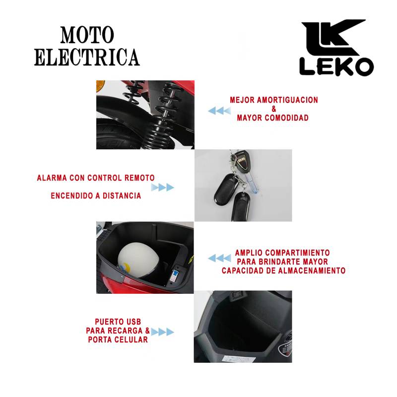 Moto Eléctrica LEKO Y19 (JCZY)
