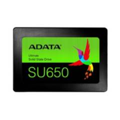 ADATA - Disco Duro Ssd Adata Ultimate Su650 512 Gb Sata 3 2,5 Negro