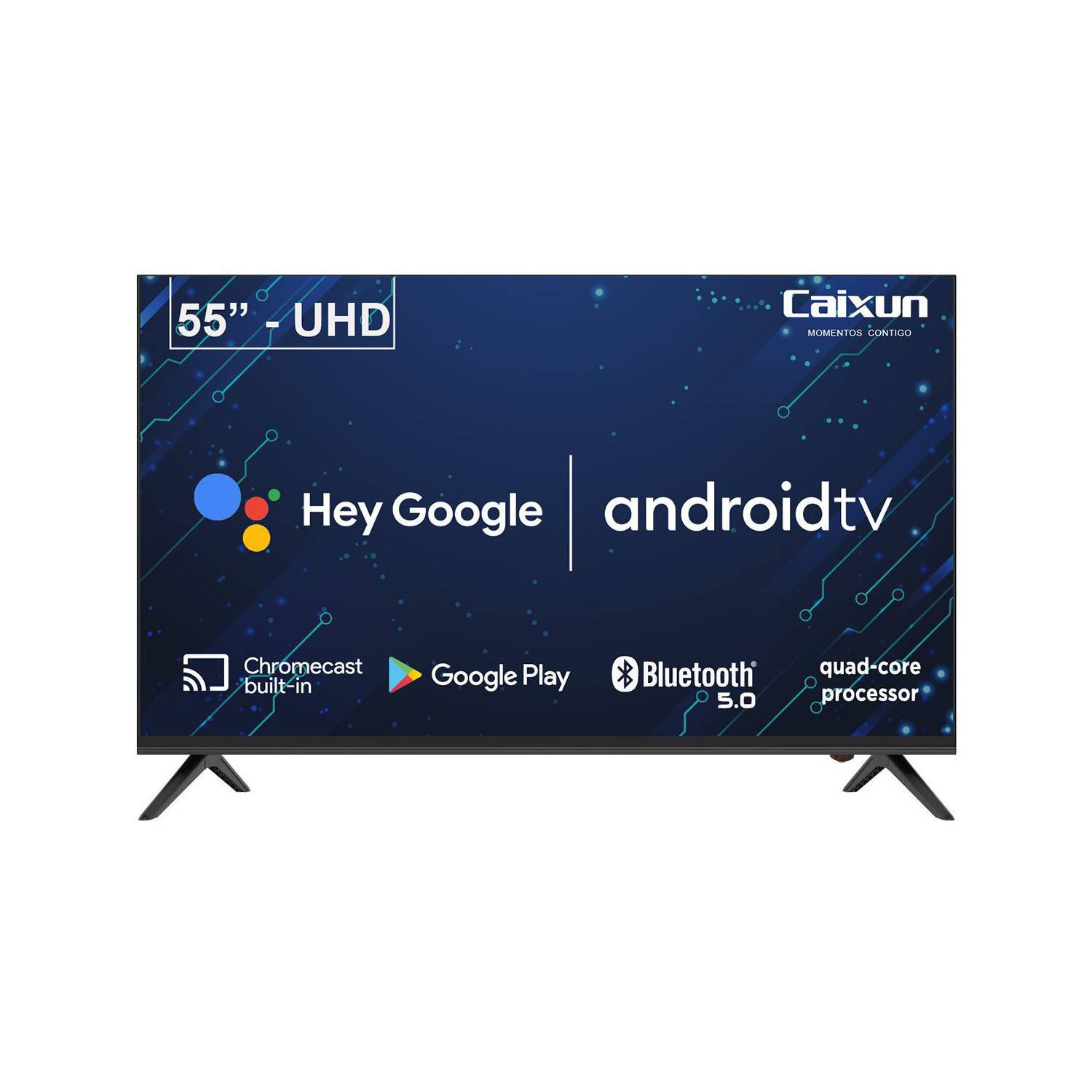 Smart TV CAIXUN CS55F2 55'' LED, UHD, 4K (REACONDICIONADO)