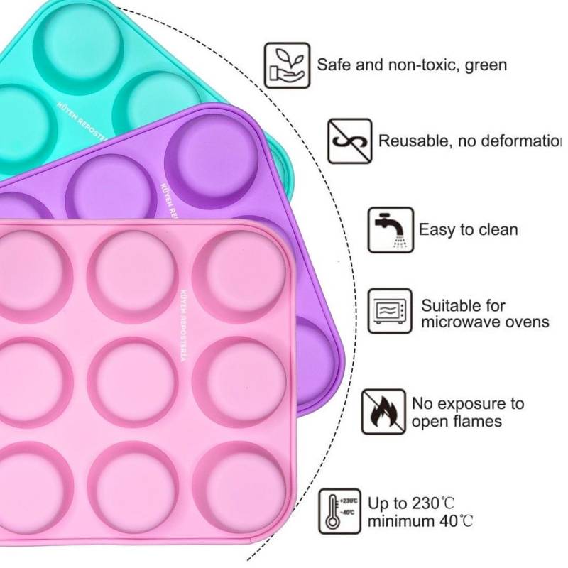 Tipos de moldes de silicona para repostería -canalHOGAR