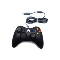 GENERICO - Joystick Xbox 360 Usb Vibración Negro Puntostore juego