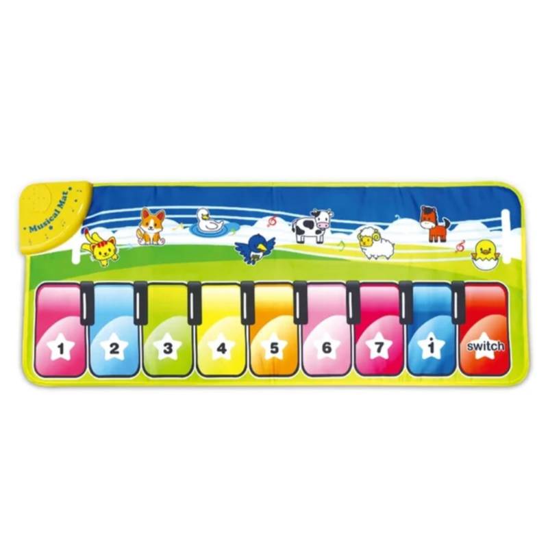 abrelatas Paseo Complejo TOP TOYS Alfombra interactiva musical animalitos para bebés | falabella.com