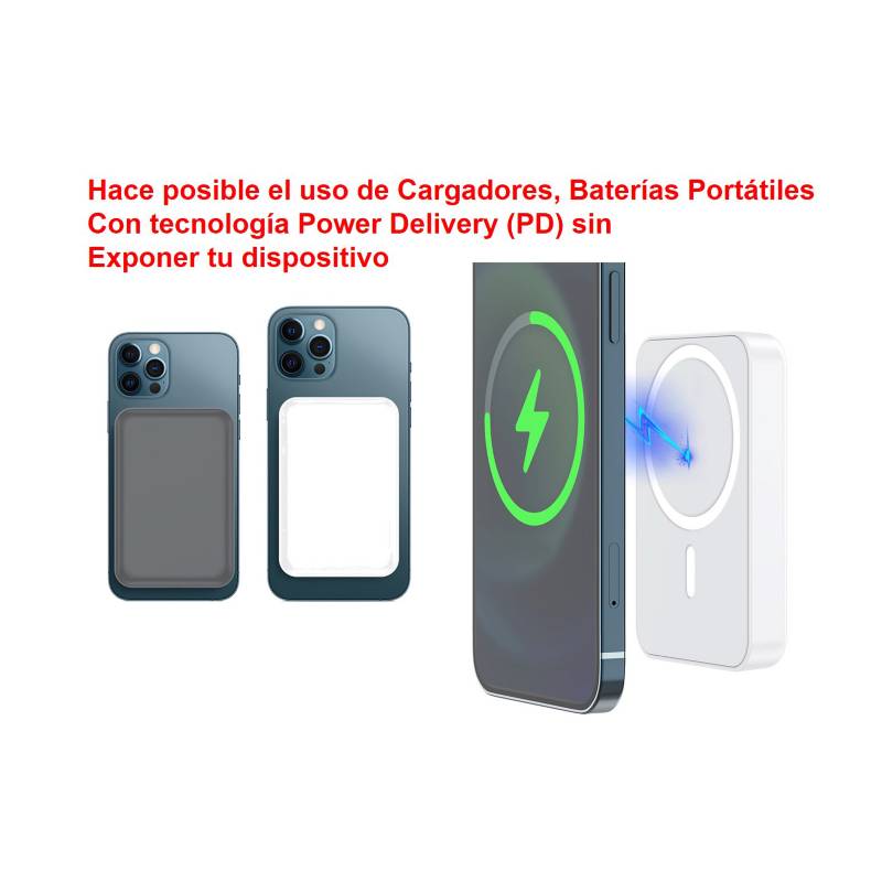 GENERICO Carcasa Magsafe Para iPhone 14 Plus Y Mica Protector Pantalla