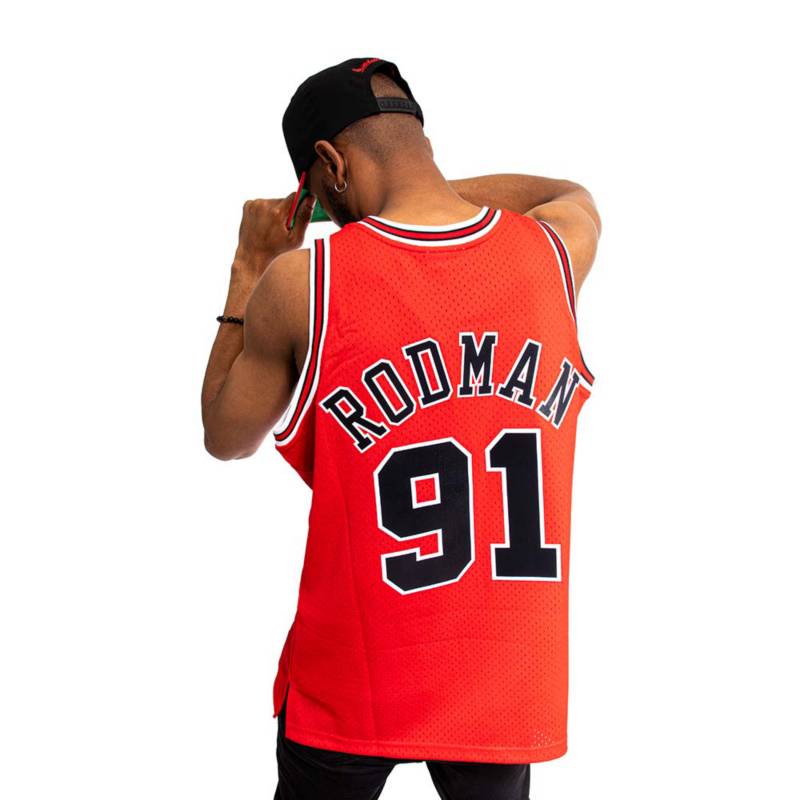 Camiseta Lakers Dennis Rodman – Mitchell & Ness – Camisetas Futbol