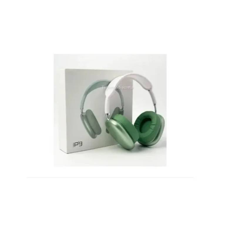 Audífonos Bluetooth P9 Pro Max Verde On Ear
