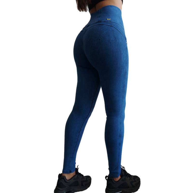 GENERICO Jeans Mujer Fajero Reductor Peruano Levanta Cola