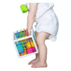 INFANTOYS - Cubo  Didáctico Multicolor Sonajero