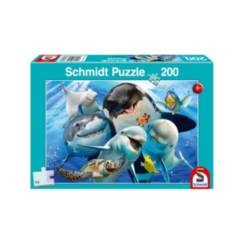 SCHMIDT - Puzzle Animales del Agua 200 piezas - Rompecabezas