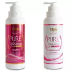 CLOE - Cloe Shampoo más Acondicionador Pack Pure Sensation Color 400 ml
