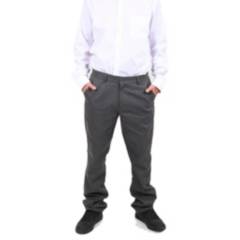 POLEMIC - Pantalón escolar pretina regular slim Gris Polemic