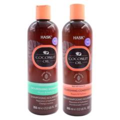 HASK - Pack Shampoo Y Acondicionador Hask Nutrición E Hidratación Coco
