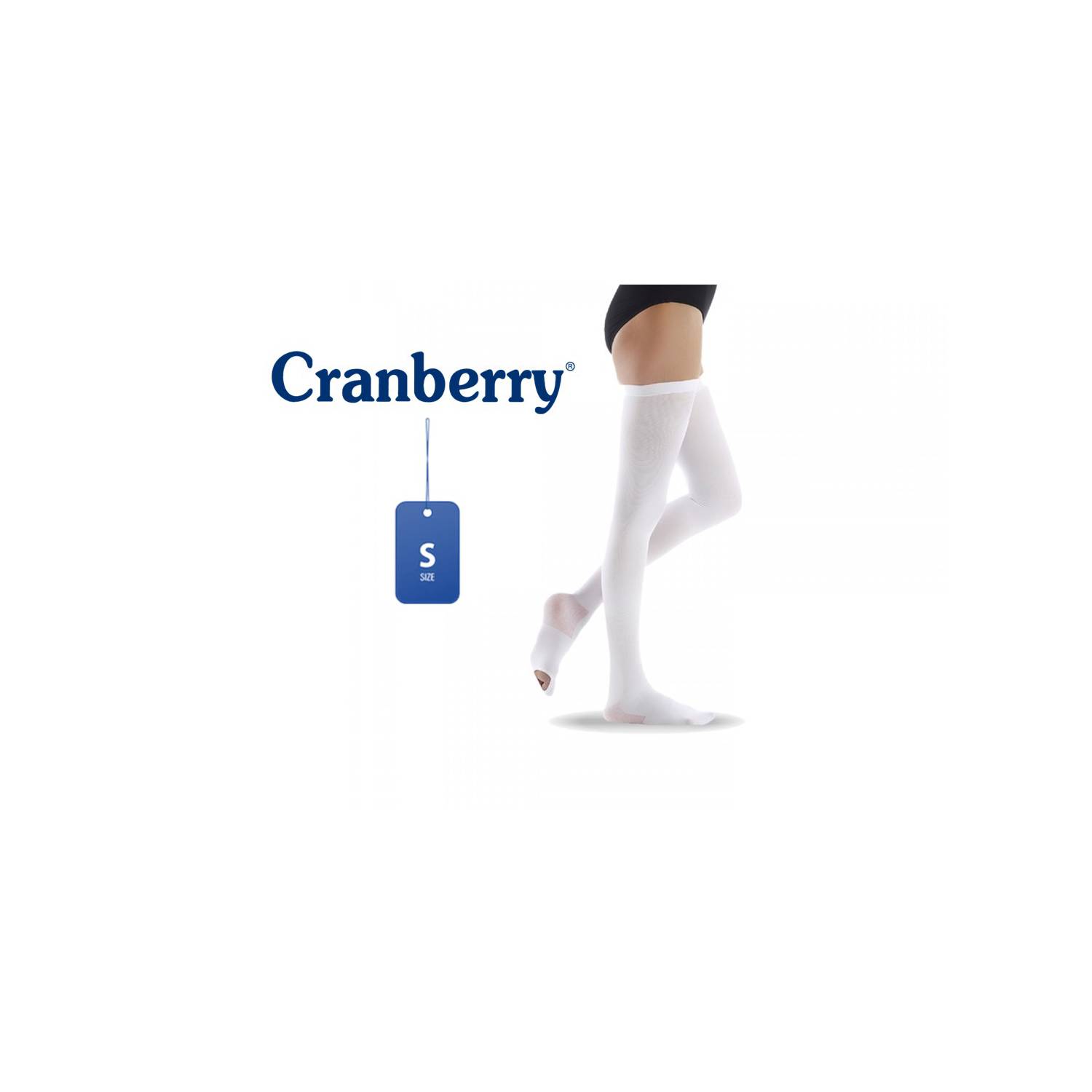 CRANBERRY Medias Antiembólicas de Compresión Graduada Cranberry Talla S