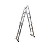 IGPRO Escalera Telescopica aluminio multiuso 3-8m