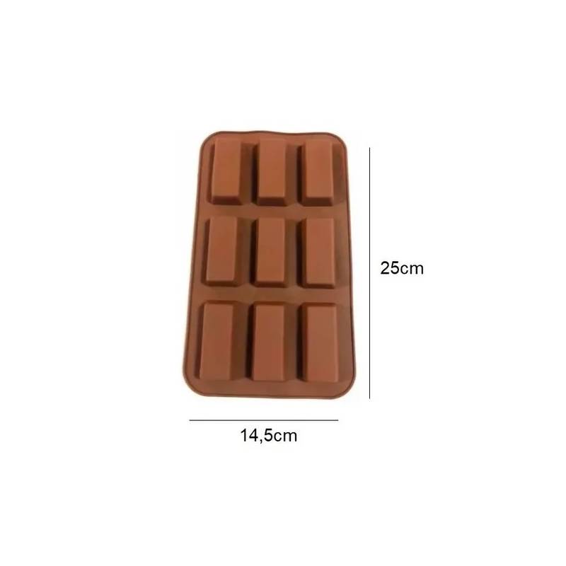 Waffle Chocolate Mold moldes De Silicona Chocolate Bar Mold Silicone Moldes  De Silicona Para Reposteria Reposteria