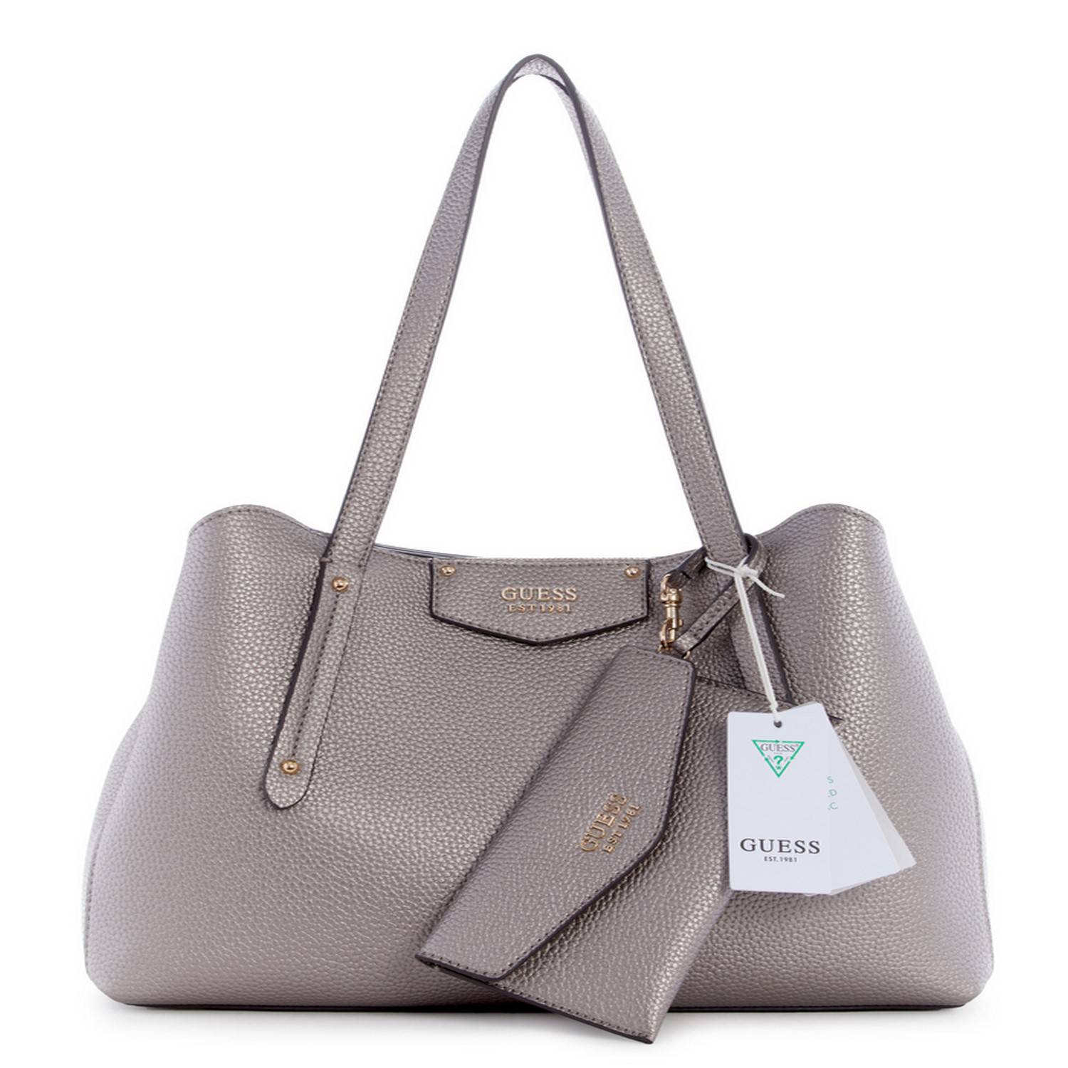 Bolso Mujer Guess Bolsos Vikky Tote Taupe