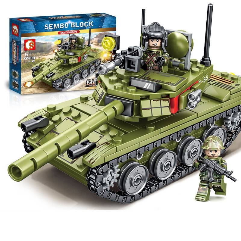 Excelente Bajar Basura GENERICO Tanque Segunda Guerra Mundial Compatible Lego 324 Piezas Toy |  falabella.com