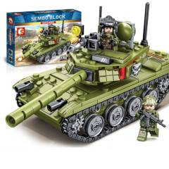 GENERICO - Tanque Segunda Guerra Mundial Compatible Lego 324 Piezas Toy