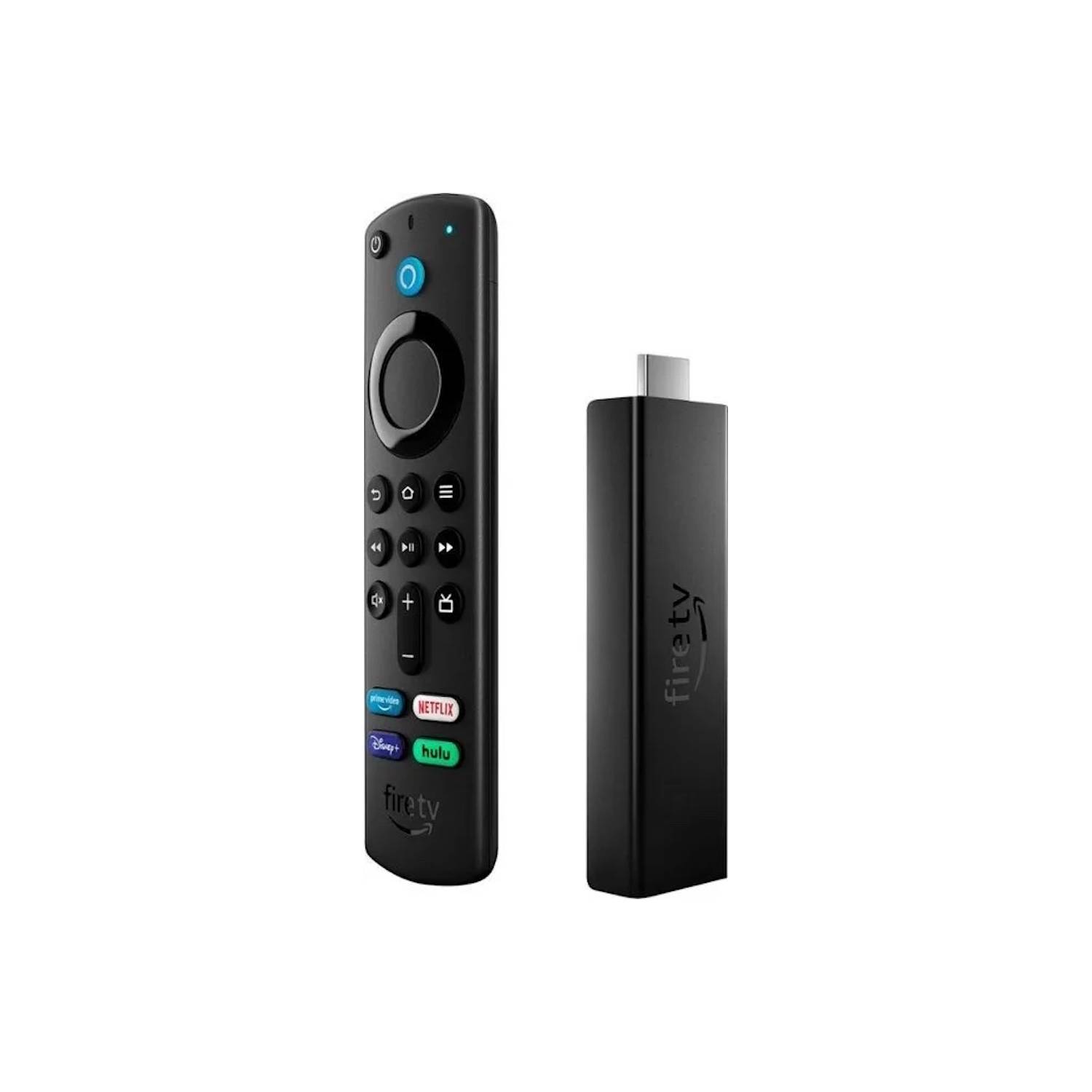 Adaptador para Streaming  Fire Stick TV 2nd Gen 4K Ultra HD con Alexa  - Negro