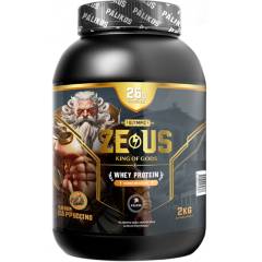 GENERICO - 100 Whey Protein Zeus 2kg Cappuccino 60 servicios