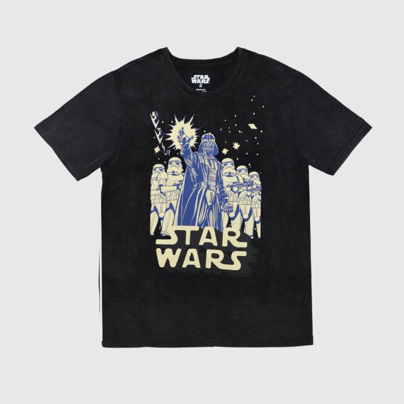 STAR WARS - Polera Darth Vader Leader Negro Star Wars