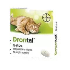 ELANCO - Drontal Cat - Antiparasitario interno (Blister 1 comprimido)