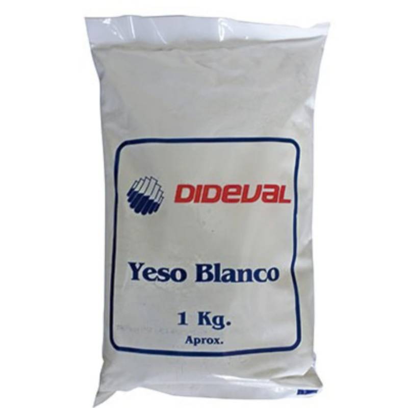 GENERICO - Yeso Blanco Construccion 1kg Dideval