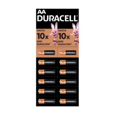 DURACELL - Pilas AA alcalinas, 6 piezas 