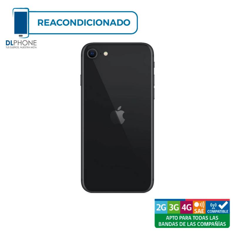 Apple iPhone SE 2020 128GB 3GB Negro Reacondicionado