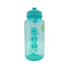 KEEP - Botella para Agua Turquesa 1 Litro Keep