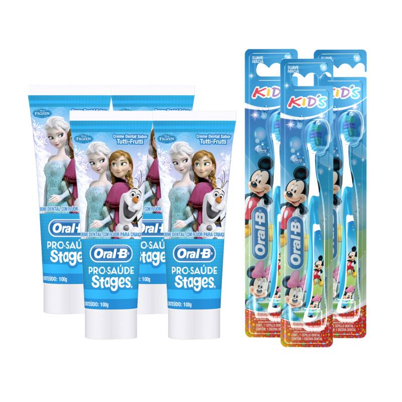 Cepillos de Dientes Oral-B Kids Mickey 2 Unidades, Productos