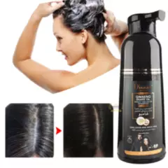 DISAAR - Shampoo Colorante Tinte Rápido Cubre Canas Larga Duración 400ml