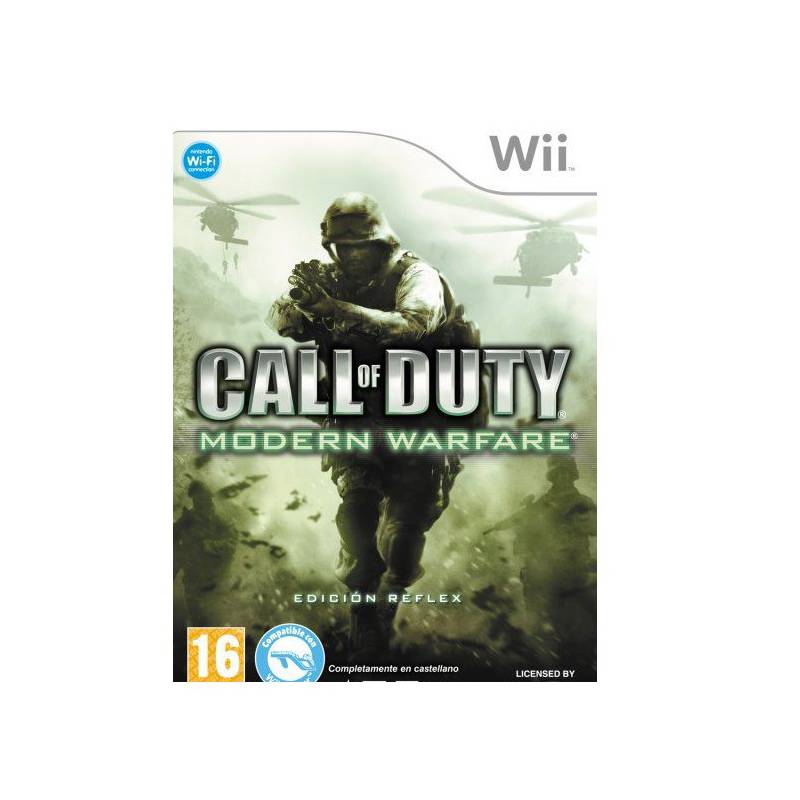 NINTENDO - Call of Duty Modern Warfare Reflex Ed- Wii Físico -Sniper