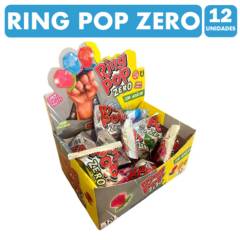 MONDELEZ - Caramelo Ring Pop Zero (caja Con 12 Unidades)