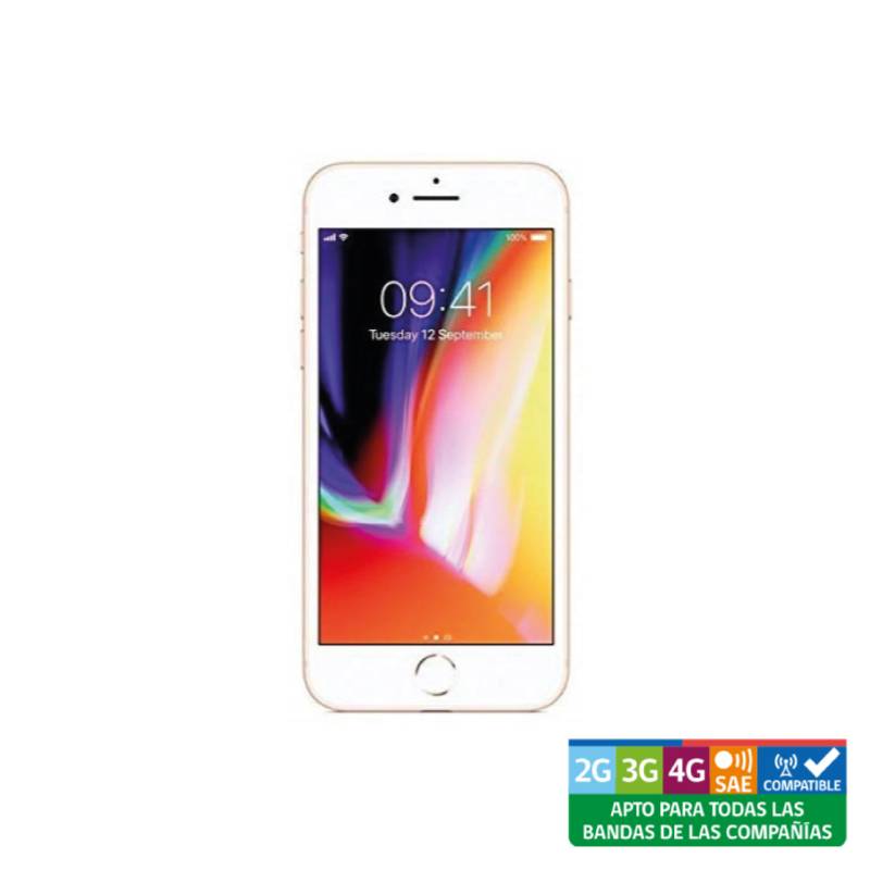 APPLE - iPhone 8 Plus 256GB Dorado Reacondicionado