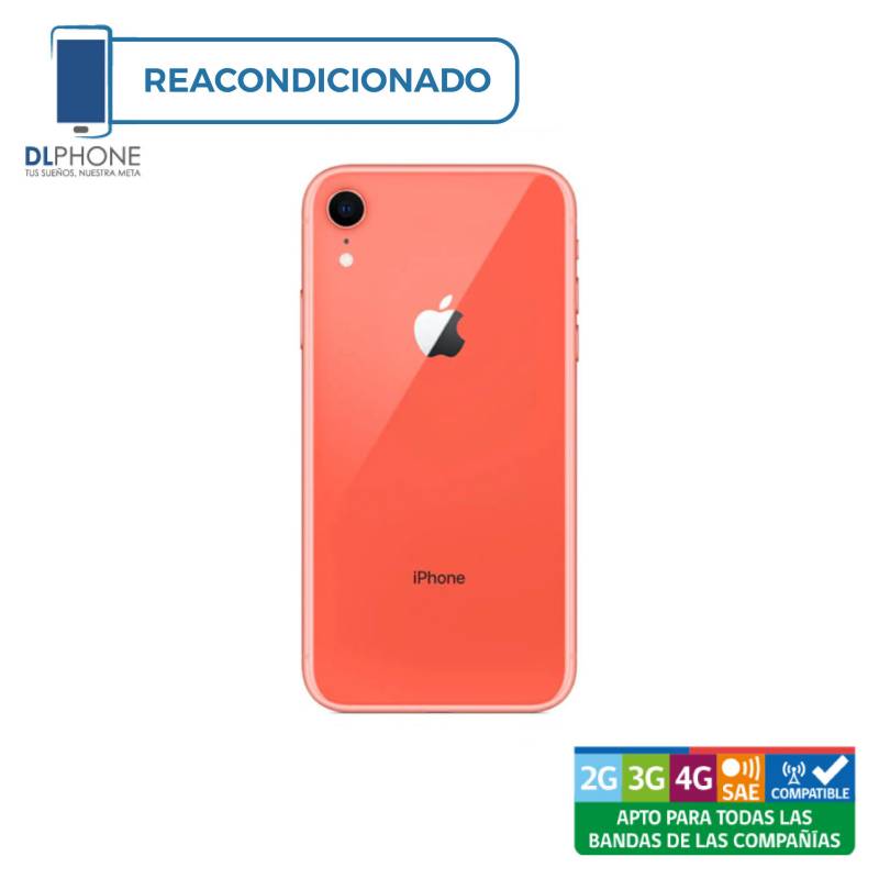 APPLE - iPhone XR de 256gb Coral Reacondicionado