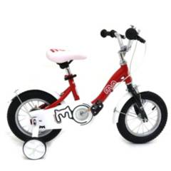 ROYAL BABY - Bicicleta Niña 12 Rojo Chipmunk