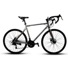 FANTOM - Bicicleta Ruta 700c Aluminio Plata Fantom