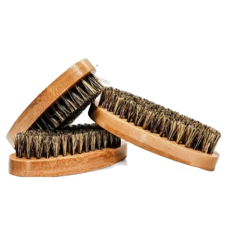 MPROPIA Cepillo de barba de cerdas naturales y madera de bamb