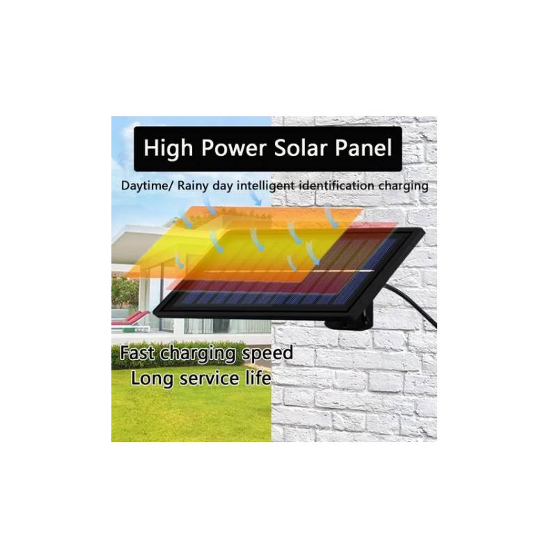Doble Lampara Solar Colgante 240Lm/W
