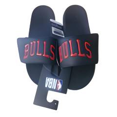 NBA - Sandalias Slide Chicago Bulls con Velcro