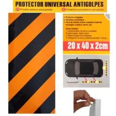 GENERICO - Protector Antigolpes para Estacionamiento 20x40x2cm