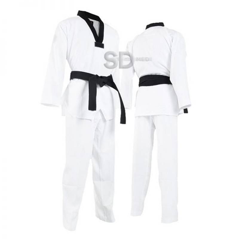 SDFIT - Traje de Taekwondo con cinturon blanco Talla 140 cm