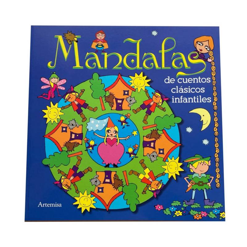 ARTEMISA Libro - Mandalas de cuentos clásicos infantiles 