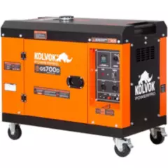 KOLVOK - Generador eléctrico a diésel 5500W partida eléctrica