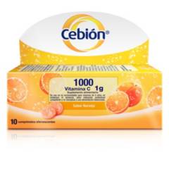 BION - Cebión Vitamina C 1000 Mg X 10 Comprimidos Efervescentes