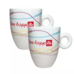 ILLY - Set De Tazas Cappuccino Illy Happilly