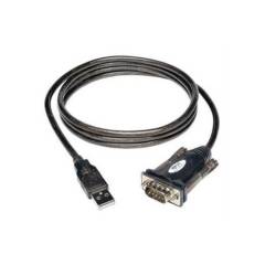 TRIPP LITE - Cable TrippLite Adaptador USB-A a DB9 M/M 1.5 Metros Negro TRIPP LITE